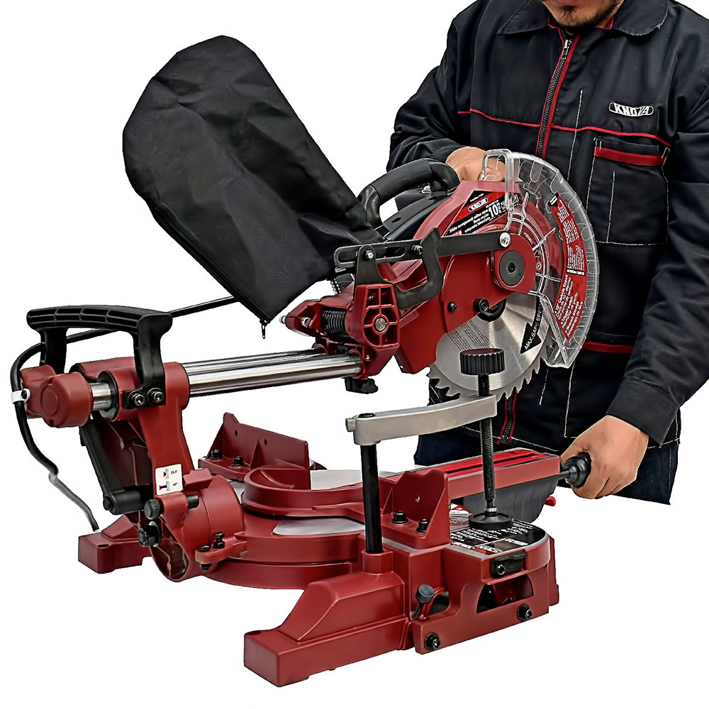 Sierra angular compuesta radial 10" | Knova