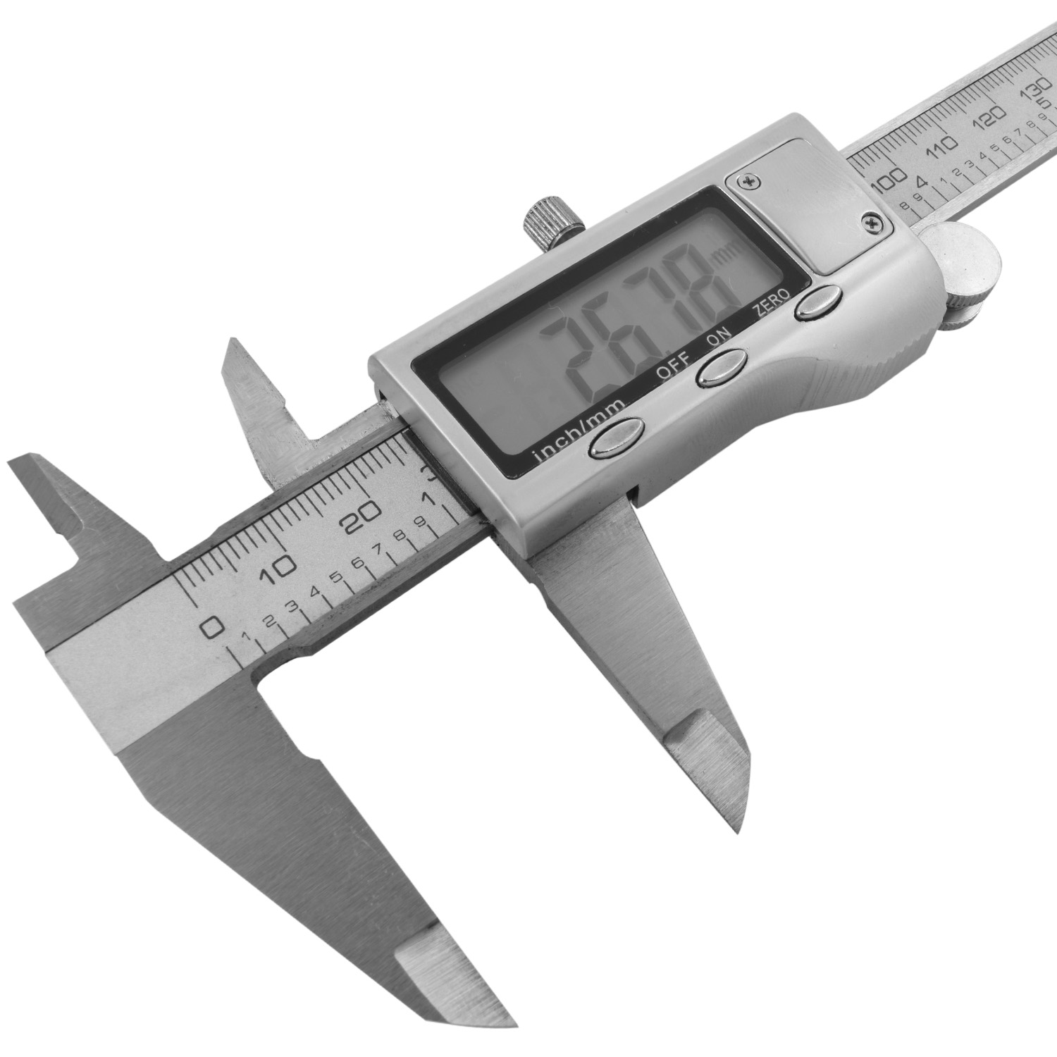 Calibradora Vernier 150 mm Calibradora Digital Acero Inoxidable 6 pulgadas  Herra