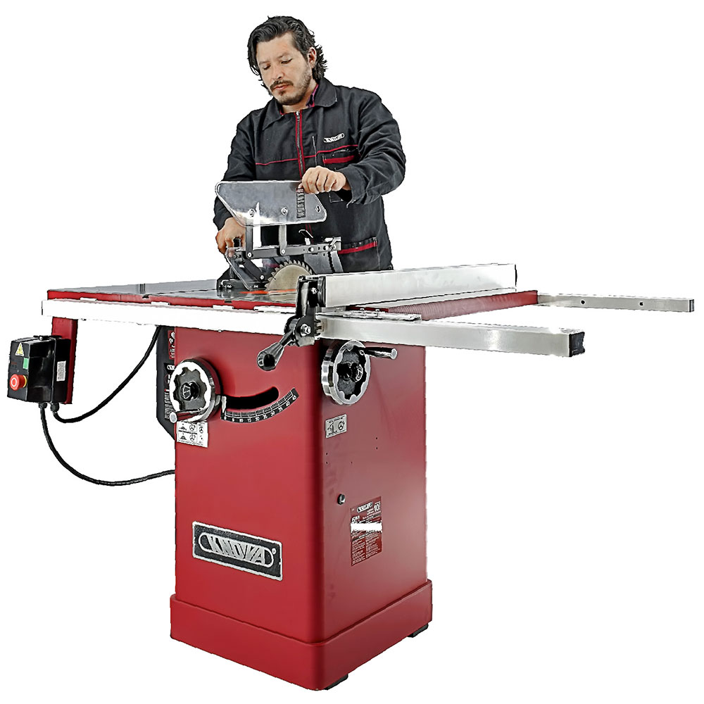 Sierra de mesa tipo industrial 10" 3HP | Knova