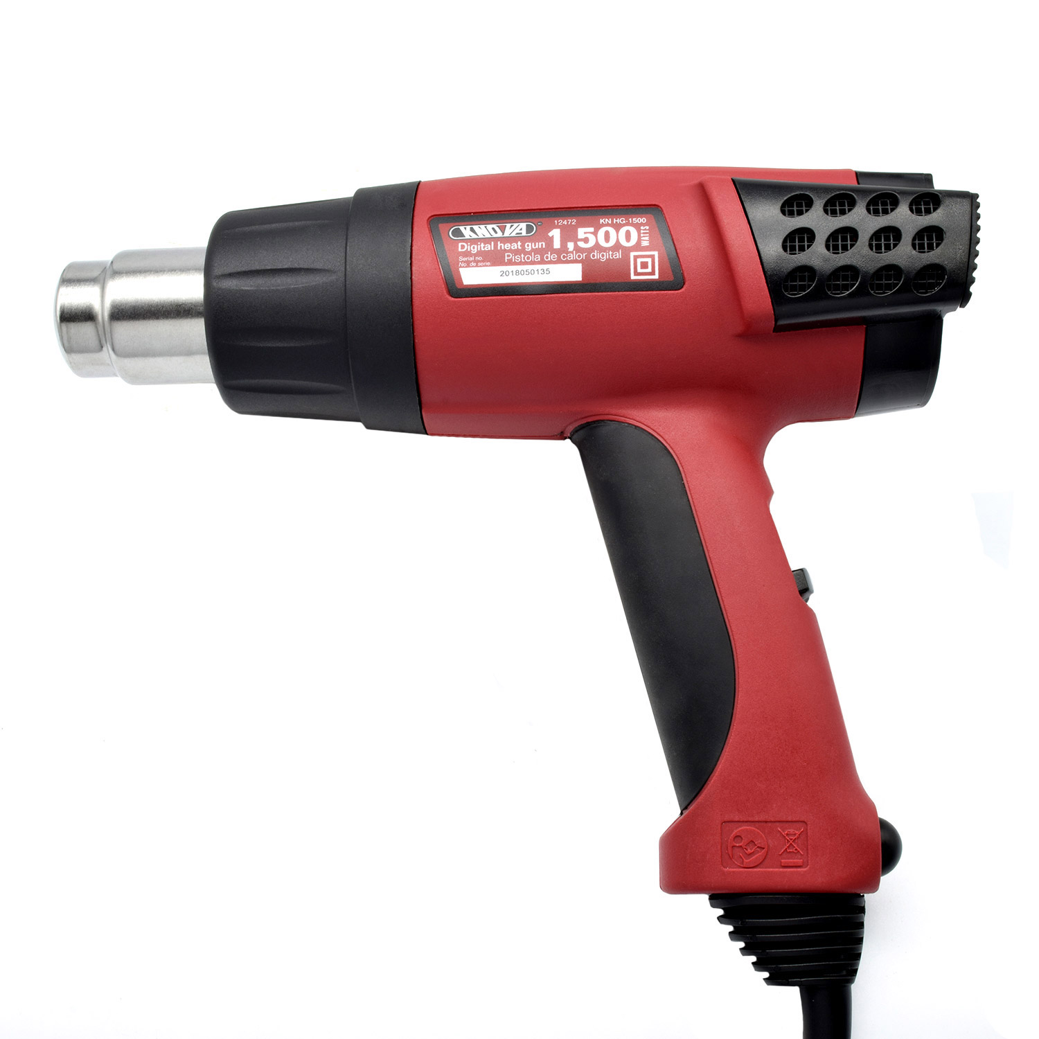 Pistola de calor profesional 1500 W